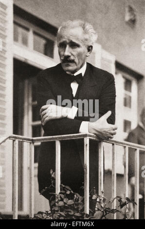 Arturo Toscanini, 1867 - 1957. Conduttore di italiano. Foto Stock