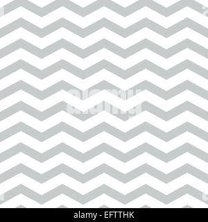 Bianco e grigio modello Chevron Freccette Texture a zig zag sfondo Foto Stock