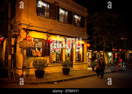 Le Loi Street, Hoi An, Vietnam. Foto Stock