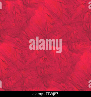 Abstract red acquarello texture seamless dipinta a mano sullo sfondo Foto Stock
