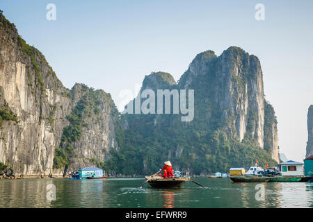 Halong Bay, Vietnam Foto Stock