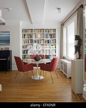 Manhattan pied-a-terre, New York, Stati Uniti. Architetto: Gaita interni, 2014. Foto Stock