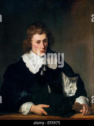 Ritratto di un giovane uomo 1644 Ferdinand Bol 1616-1680 olandese Paesi Bassi Foto Stock