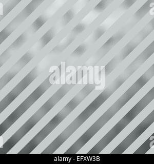 Grigio argento grigio metallico in similpelle di strisce di lamina sfondo Texture a strisce Foto Stock