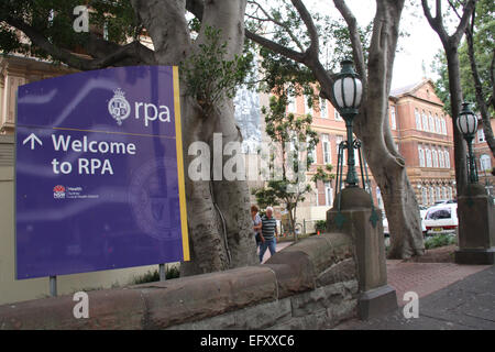 Royal Prince Alfred Hospital (RPA) a Missenden Road, Camperdown a Sydney, in Australia. Credito: Richard Milnes/Alamy Foto Stock