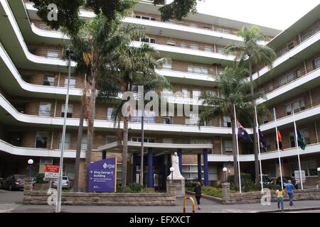 Il King George V Memorial Hospital di madri e neonati (KGV) presso il Royal Prince Alfred Hospital (RPA) a Camperdown. Foto Stock