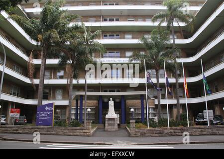 Il King George V Memorial Hospital di madri e neonati (KGV) presso il Royal Prince Alfred Hospital (RPA) a Camperdown. Foto Stock