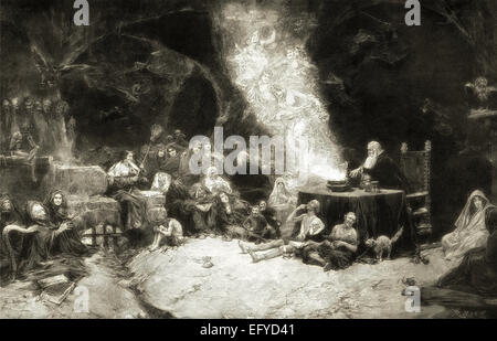 Witches Sabbath, da Benlliure y Gil, c. 1890, Foto Stock