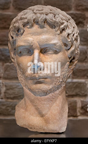 L'imperatore Gallieno, ANNUNCIO 253-268 ( Cesare Publio Licinio Egnatius Gallieno Augusto ) Romano Germanico Museo Colonia Germania Foto Stock