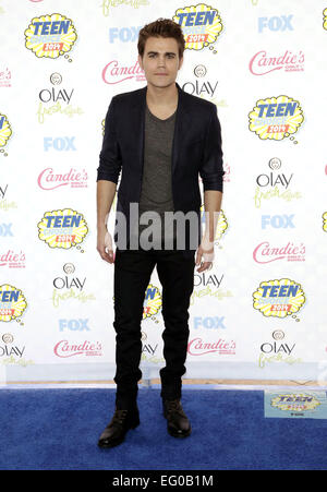 FOX 2014 Teen Choice Awards presso lo Shrine Auditorium - Arrivi con: Paul Wesley dove: Los Angeles, California, Stati Uniti quando: 10 Ago 2014 Foto Stock