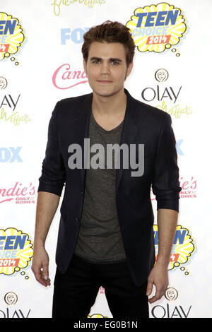 FOX 2014 Teen Choice Awards presso lo Shrine Auditorium - Arrivi con: Paul Wesley dove: Los Angeles, California, Stati Uniti quando: 10 Ago 2014 Foto Stock