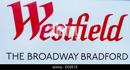 Il Broadway Bradford West Yorkshire Westfield Foto Stock