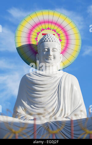 Statua di Vien Minh Pagoda, Ben tre, Delta del Mekong, Vietnam Foto Stock