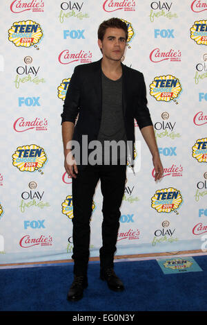 FOX 2014 Teen Choice Awards - tenutasi presso lo Shrine Auditorium dotato: Paul Wesley dove: Los Angeles, California, Stati Uniti quando: 10 Ago 2014 Foto Stock