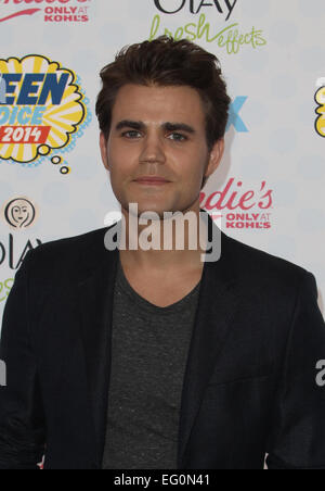 FOX 2014 Teen Choice Awards - tenutasi presso lo Shrine Auditorium dotato: Paul Wesley dove: Los Angeles, California, Stati Uniti quando: 10 Ago 2014 Foto Stock