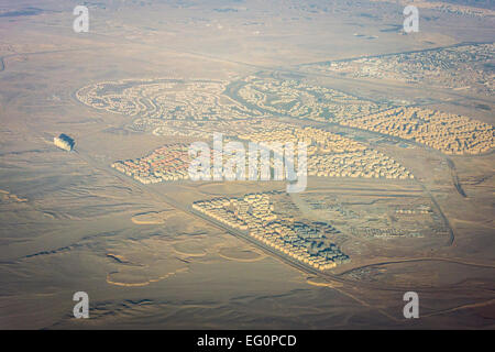 Vista aerea di Madinaty, vicino a Il Cairo, Egitto Foto Stock