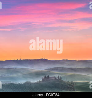 Alba di Tuscany Foto Stock