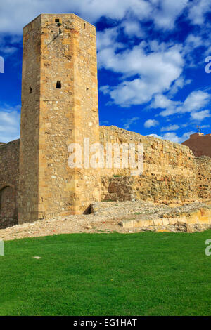 Torre Pretorian, Circo Romano e Pretorium, Tarragona Catalogna Foto Stock