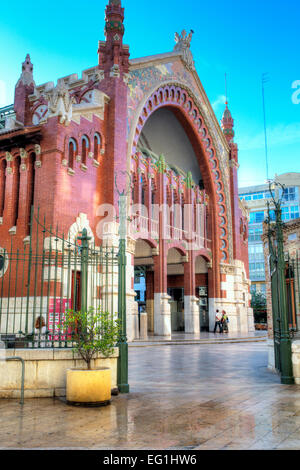 Columbus Mercato (Mercat de Colom), Valencia, Comunità Valenciana, Spagna Foto Stock