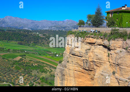 Cliff, Ronda, Andalusia, Spagna Foto Stock