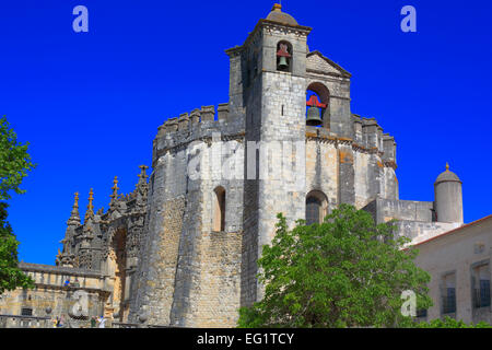 Convento dell' Ordine di Cristo (Convento de Cristo), Tomar, Portogallo Foto Stock