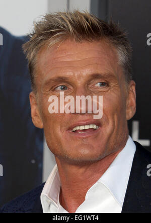 Premiere di Lionsgate Films" "Le parti soggette a usura 3' dotate di: Dolph Lundgren dove: Hollywood, California, Stati Uniti quando: 11 Ago 2014 Foto Stock