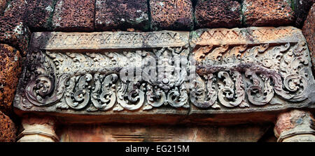 East Mebon tempio (952), Angkor, Cambogia Foto Stock