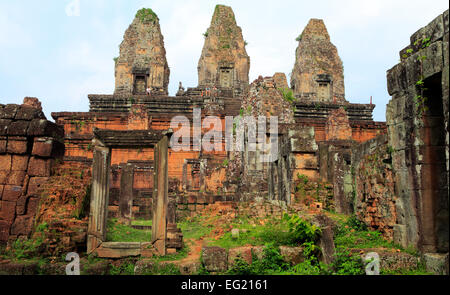 Pre Rup tempio (961), Angkor, Cambogia Foto Stock