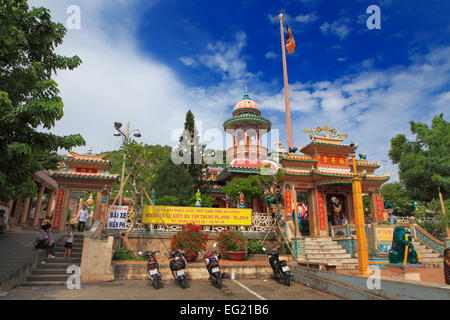 Ba Chua Xu tempio, Chau Doc, un Giang, Vietnam Foto Stock