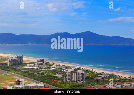 Vista da montagne di marmo, Da Nang, Vietnam Foto Stock