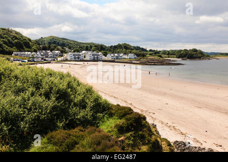 Ganavan sands e bay Foto Stock