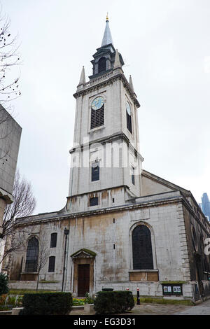 St Lawrence Jewry il sindaco di Londra Chiesa ufficiale Guildhall Yard City Of London REGNO UNITO Foto Stock