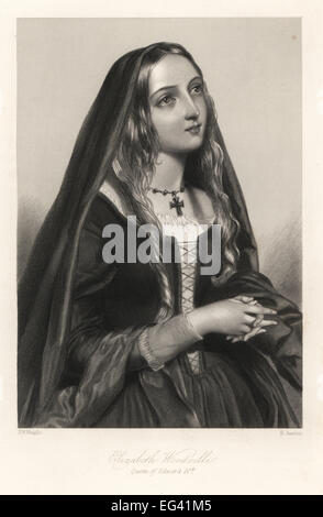 Elizabeth Sir Alfred Hitchcock, regina di Re Edoardo IV d'Inghilterra. Foto Stock