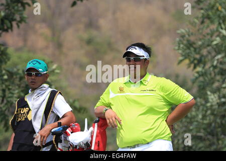 Thailandia golf classica asiatica e il Tour Europeo Black Mountain Hua Hin Febbraio 2015 Foto Stock