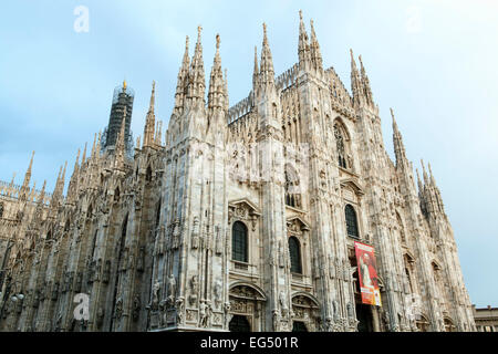 Duomo di Milano, Piazza Duomo, Milano, Italia Foto Stock