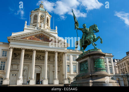 Bruxelles, chiesa di Saint Jacques sur Caudenberg Foto Stock