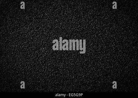 In plastica nera dello sfondo. Chiudere fino ad alta risoluzione Fotografia. Foto Stock