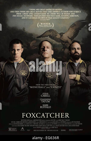 FOXCATCHER (2014) Channing Tatum, STEVE CARRELL, MARK RUFFALO Bennett Miller (2014) Collezione MOVIESTORE LTD Foto Stock