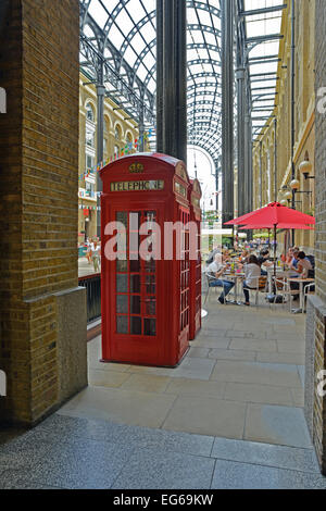 Il fieno la Galleria sul Giubileo a piedi nel quartiere londinese di Southwark Regno Unito Foto Stock