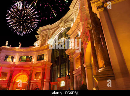 FORUM SHOPS arco trionfale CAESARS PALACE HOTEL CASINO la striscia di Las Vegas Nevada USA Foto Stock