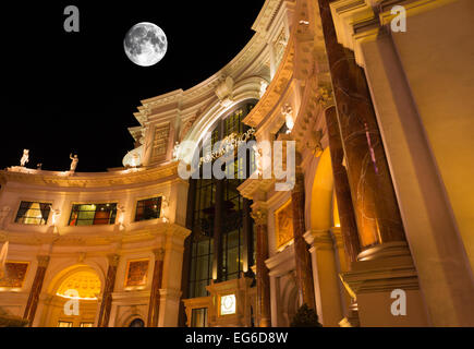 FORUM SHOPS arco trionfale CAESARS PALACE HOTEL CASINO la striscia di Las Vegas Nevada USA Foto Stock