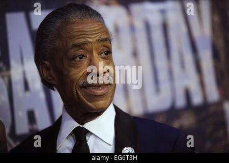 Frequentando il SNL quarantesimo anniversario del Rockefeller Plaza il 15 febbraio 2015 in New York City/picture alliance Foto Stock