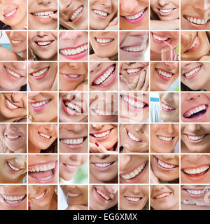 Sorridente Foto Stock