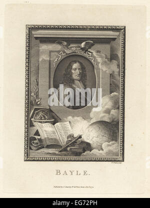Pierre Bayle, Francese filosofo e scrittore. Foto Stock