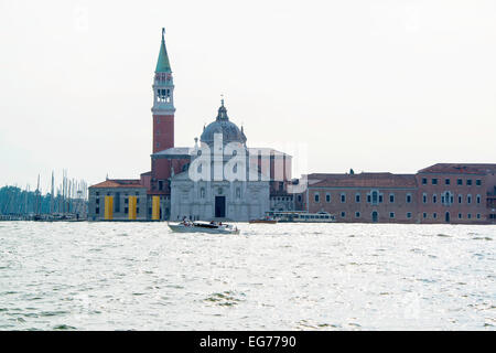 Chiesa di San Giorgio Maggiore a Venezia Foto Stock
