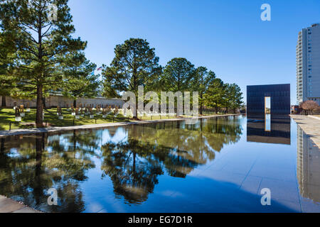 Oklahoma City National Memorial, l'Oklahoma City, OK, STATI UNITI D'AMERICA Foto Stock