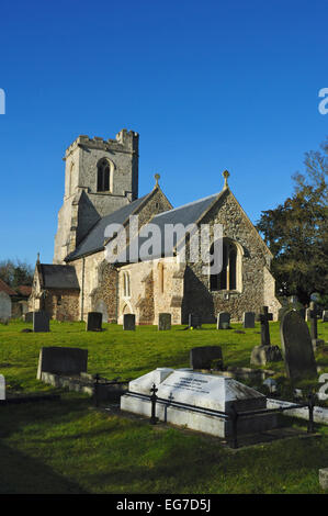 Chiesa di tutti i santi, Willian, Hertfordshire, Inghilterra, Regno Unito. Foto Stock