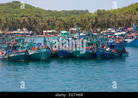 Porta di un Toi sull'isola di Phu Quoc, Vietnam Asia Foto Stock