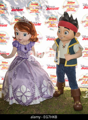 Disney Junior la 'pirata e Princess: potenza di fare il bene' dell'evento a Brookside Park al di fuori della Kidspace il museo dei bambini con: atmosfera dove: Pasadena, California, Stati Uniti quando: 16 Ago 2014 Foto Stock