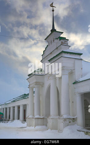 Vintage città mercato, Suzdal e Vladimir regione, Russia Foto Stock